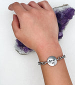 Amor love Charm Bracelet. (HM145) Spanish Charm Bracelet. - Shop Palmers