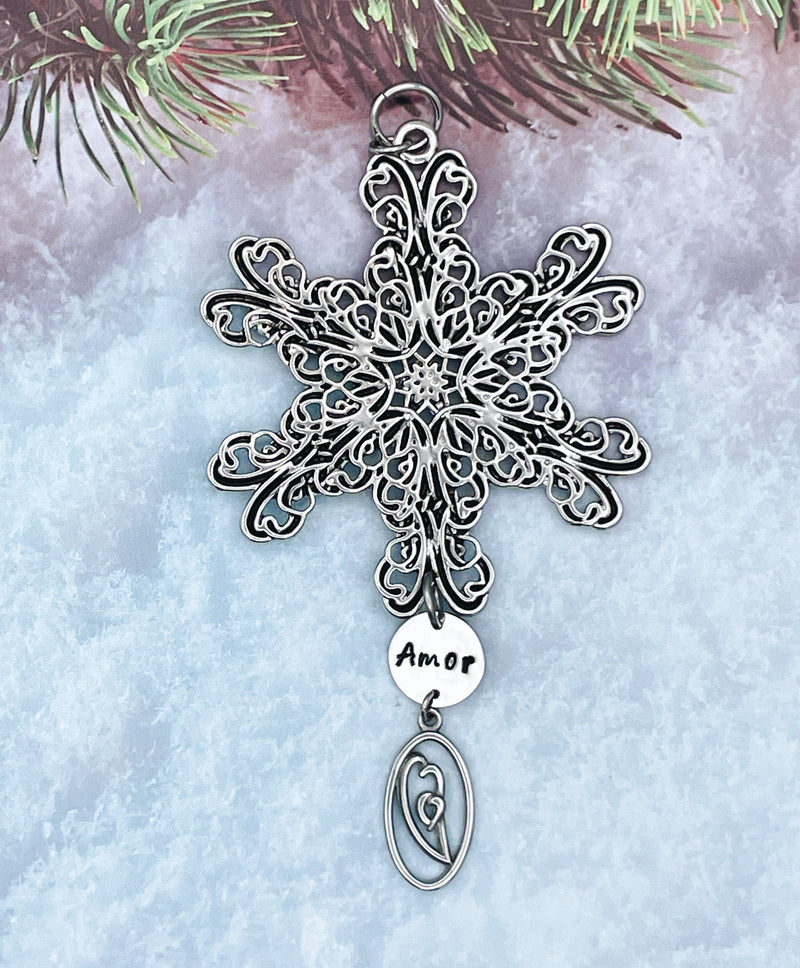 Amor SnowWonders Snowflake Ornament HM146 - Shop Palmers