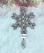 Amor SnowWonders Snowflake Ornament HM146 - Shop Palmers