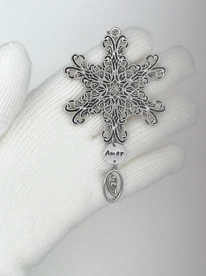 Amor SnowWonders Snowflake Ornament HM146 - Shop Palmers
