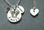 Angel Wings and Cross Necklace Psalms 91 On a 16-20" Chain (angelwing/cross) - Shop Palmers