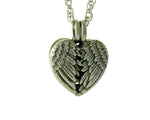 Aromatherapy Angel Wing Heart Diffuser Pendant, JPEW8018 - Shop Palmers