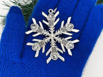 Basketball Snow Wonders® Snowflake Ornament, Basketball, (SW5785)Hoops, Ornament, Snowflake, Sports (SW5785) - Shop Palmers