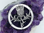 Beautiful Scottish Thistle brooch (JPEW5996) - Shop Palmers