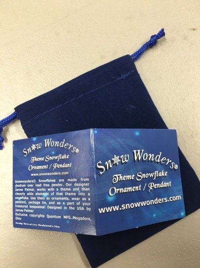 Candy Cane SnowWonders® Snowflake Ornament/Pendant, JPEW5820 - Shop Palmers