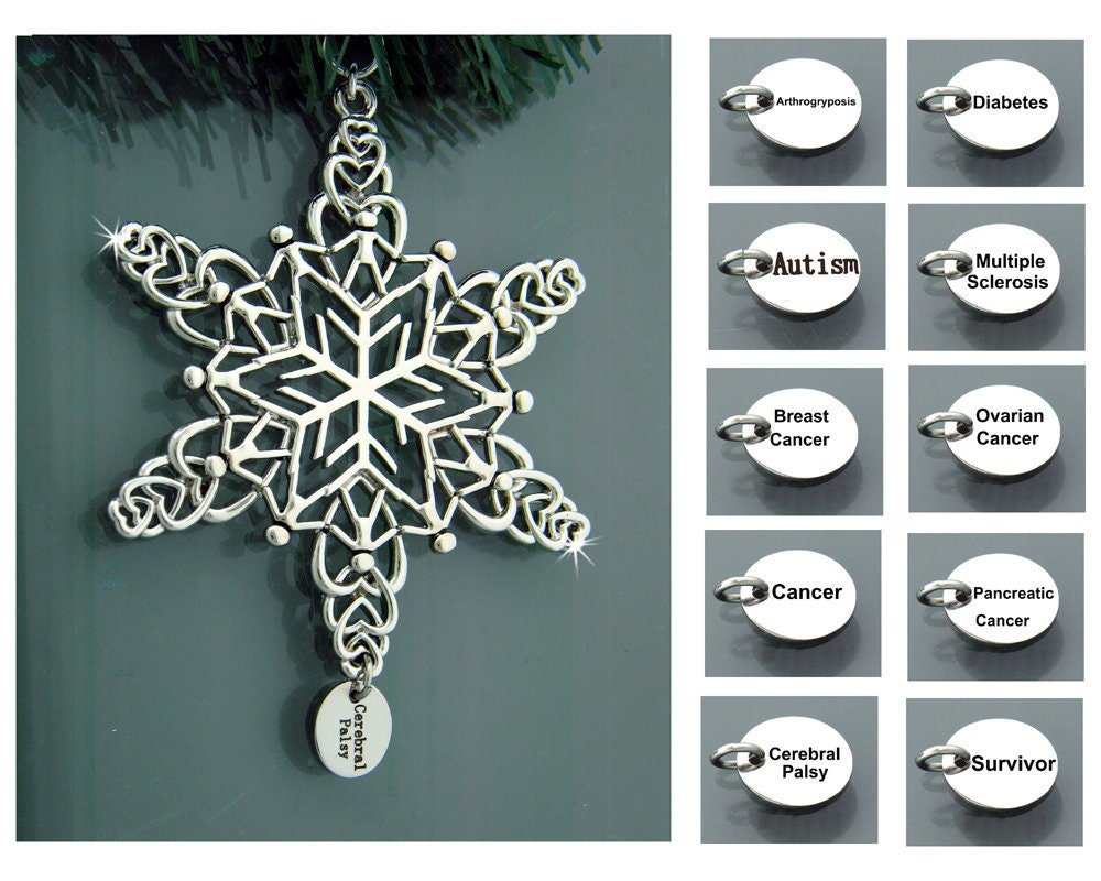 Celebrating Family Support SnowWonders® Snowflake Ornament - Shop Palmers