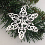 CELTIC Claddagh SnowWonders® Snowflake ORNAMENT, JPEW5058 - Shop Palmers