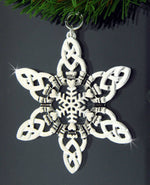 CELTIC Claddagh SnowWonders® Snowflake ORNAMENT, JPEW5058 - Shop Palmers