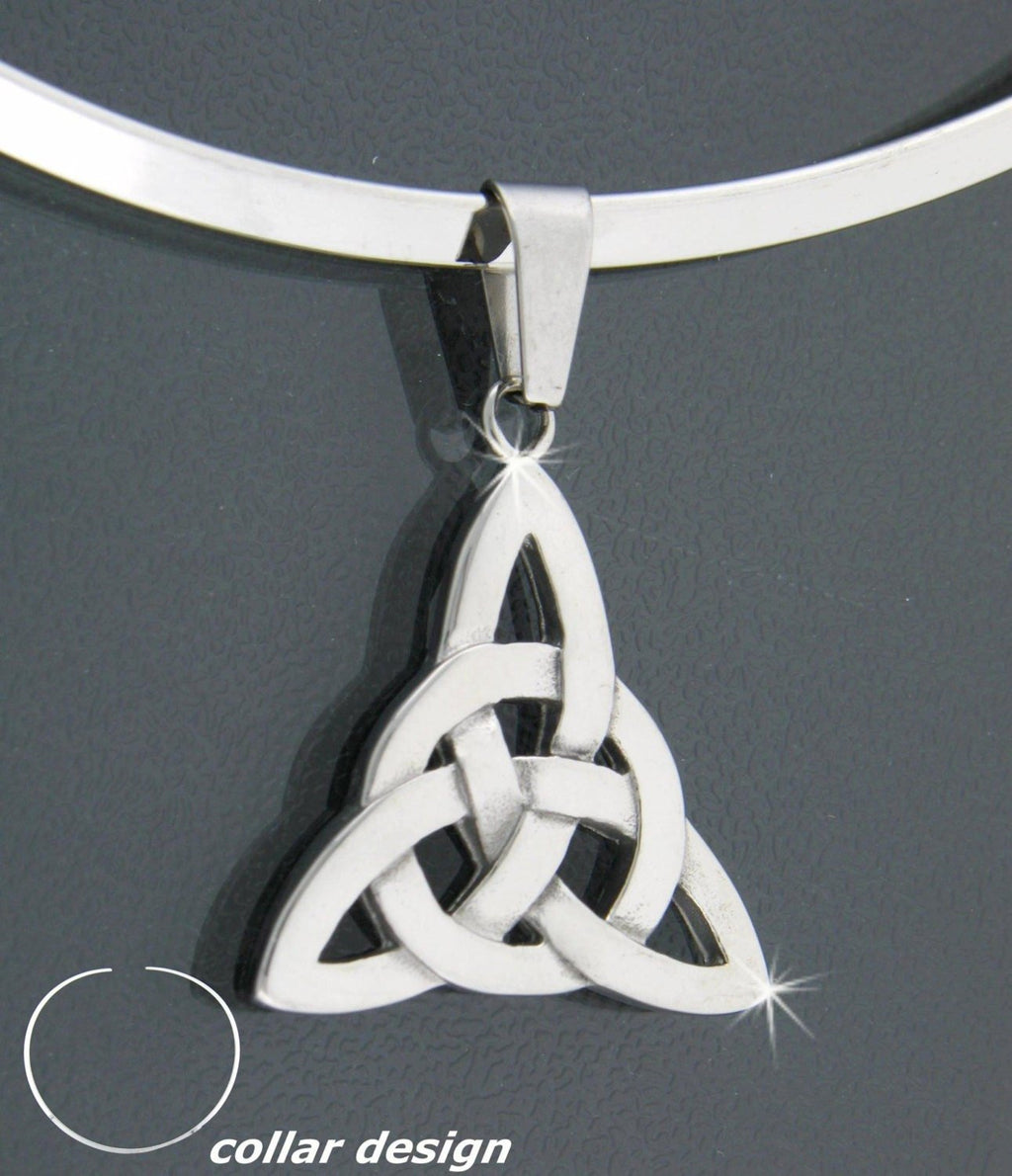 Celtic Collar & Trinity Knot Pendant, s28 - Shop Palmers