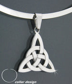 Celtic Collar & Trinity Knot Pendant, s28 - Shop Palmers