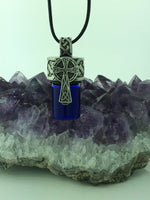 Celtic Cross Essential Oil, memorial,Keepsake Bottle, (PEW728) - Shop Palmers