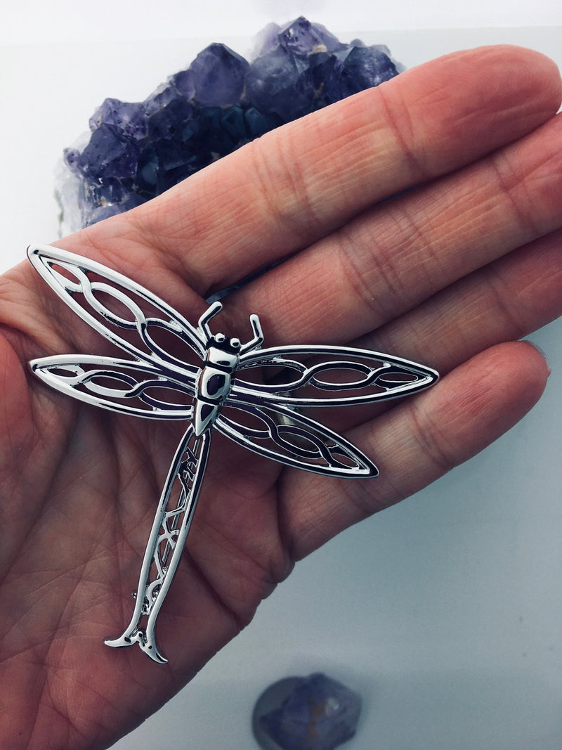 Celtic Dragonfly Pin/Brooch (JPEW7022) - Shop Palmers