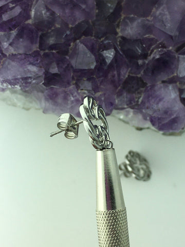 Celtic FATHER & Daughter knot POST Earring (s318) - Shop Palmers