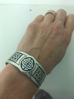 Celtic Five- Knot Cuff Bracelet (#JPEW5023) - Shop Palmers