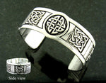 Celtic Five- Knot Cuff Bracelet (#JPEW5023) - Shop Palmers