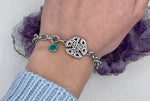 CELTIC knot PERSONALIZED Charm bracelet, Wings of an Angel (HM137) - Shop Palmers