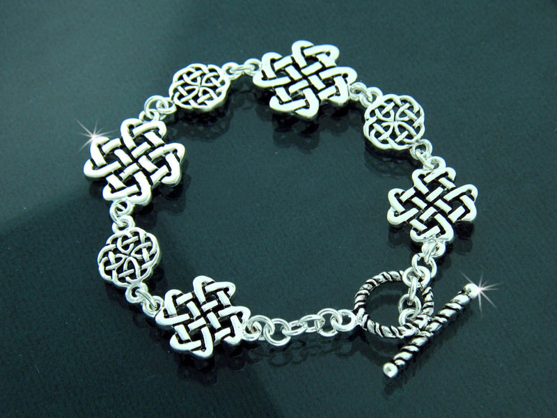Celtic Love Knot Toggle Bracelet, JPEW5587 - Shop Palmers