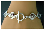 Celtic Love Knot Toggle bracelet (JPEW6061) - Shop Palmers