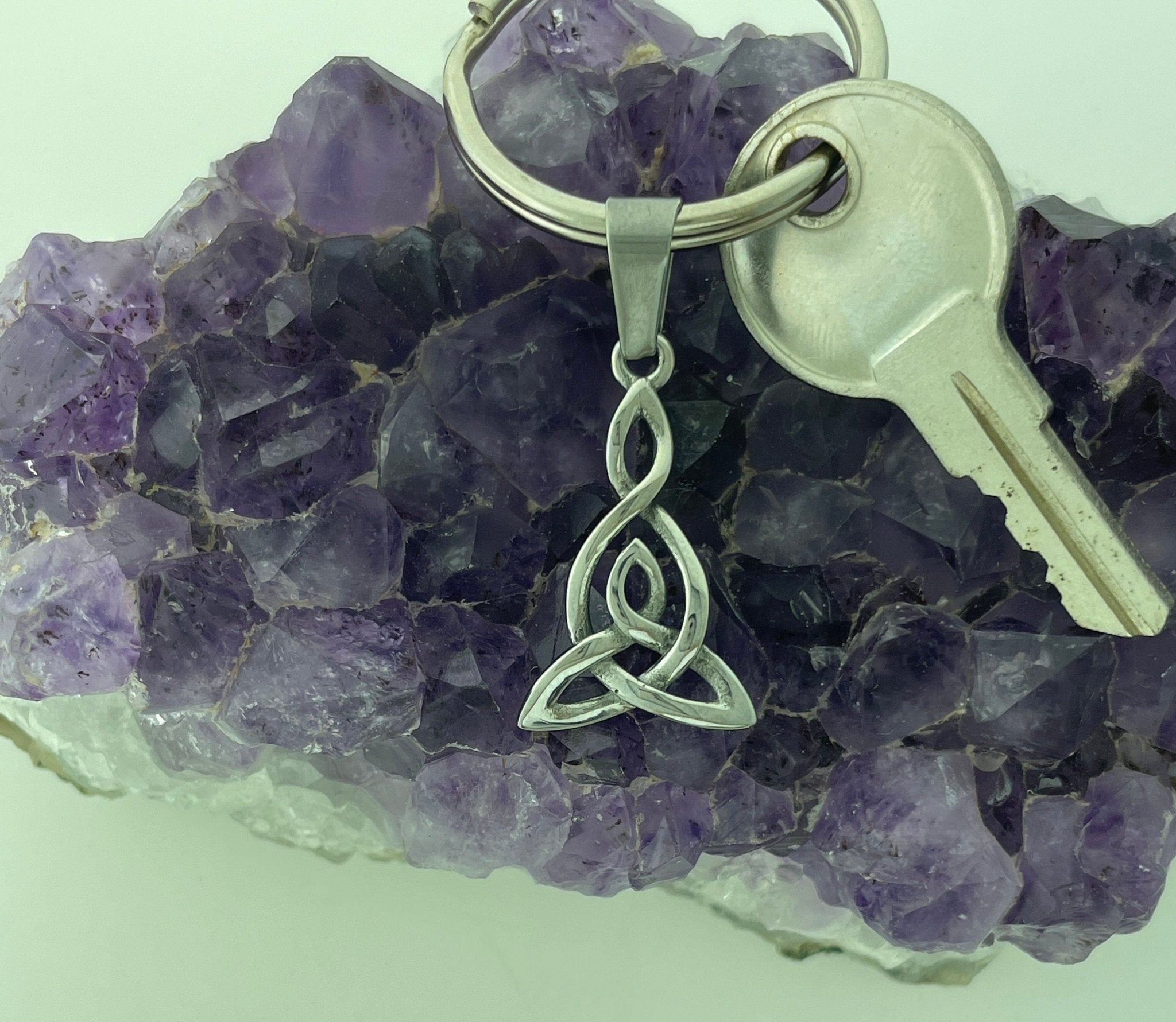 Mother Ruth Keys Celtic Mother & Daughter knot KEY RING (KEY-s301) – Shop Palmers