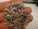 Celtic Pictish Trinity Horse Brooch (JPEW5460) - Shop Palmers