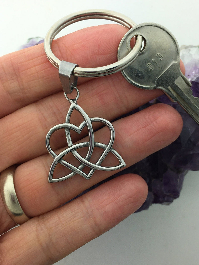 Celtic SISTER'S KNOT Key CHAIN, Family Knot, (Key-S190) - Shop Palmers