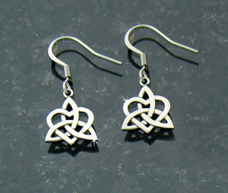 Celtic Sister's/Family Knot Dangle Earring, s202 - Shop Palmers