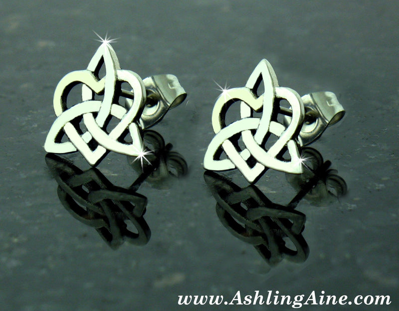 Celtic Sister's/Family Knot POST Earring, s203 - Shop Palmers