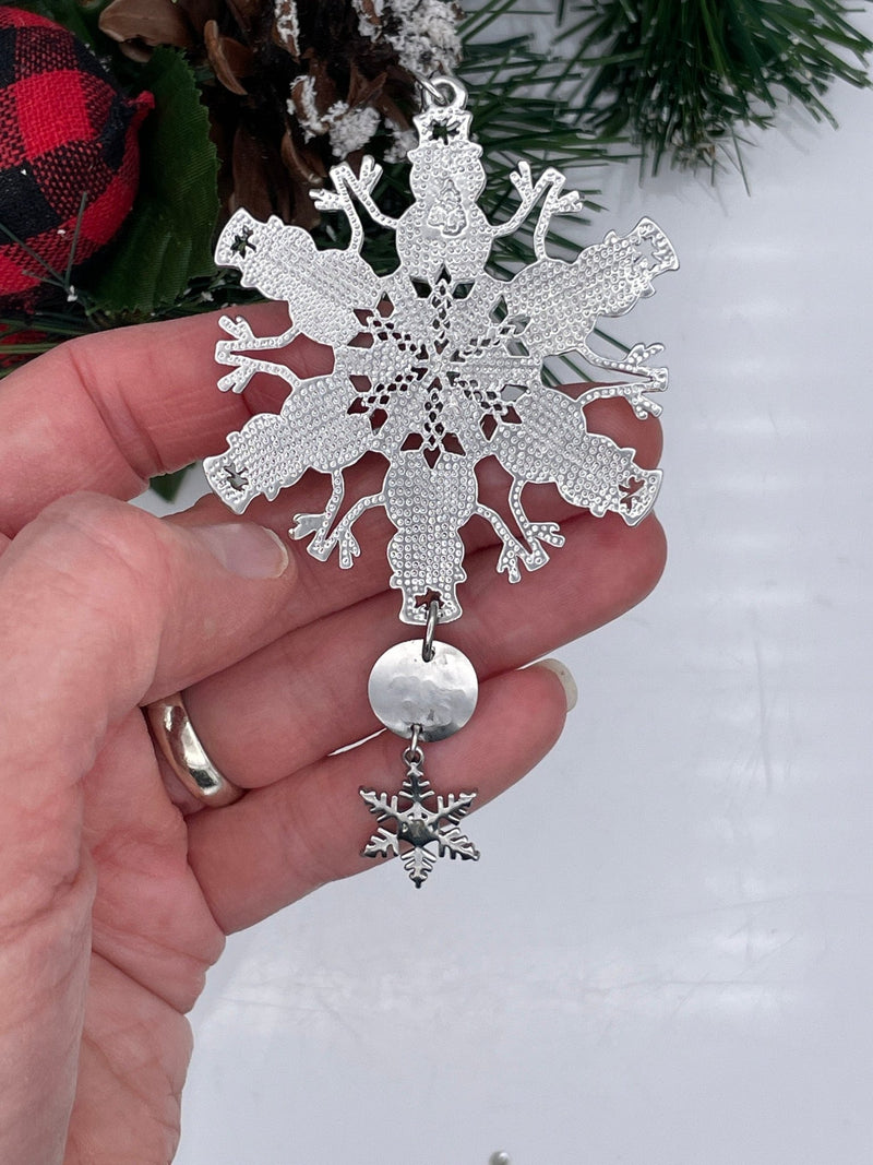 Celtic Snowman YOU MELT ME SnowWonders® Snowflake Ornament, (CSF5) - Shop Palmers