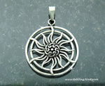 Celtic Sun Pendant, Celtic knots (S195) - Shop Palmers