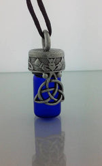 Celtic Trinity Knot & Claddagh Aromatherapy Keepsake Vial, 5923 - Shop Palmers