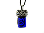 Celtic Trinity Knot Essential Oil Bottle Necklace Keepsake Bottle, PEW5922 - Shop Palmers