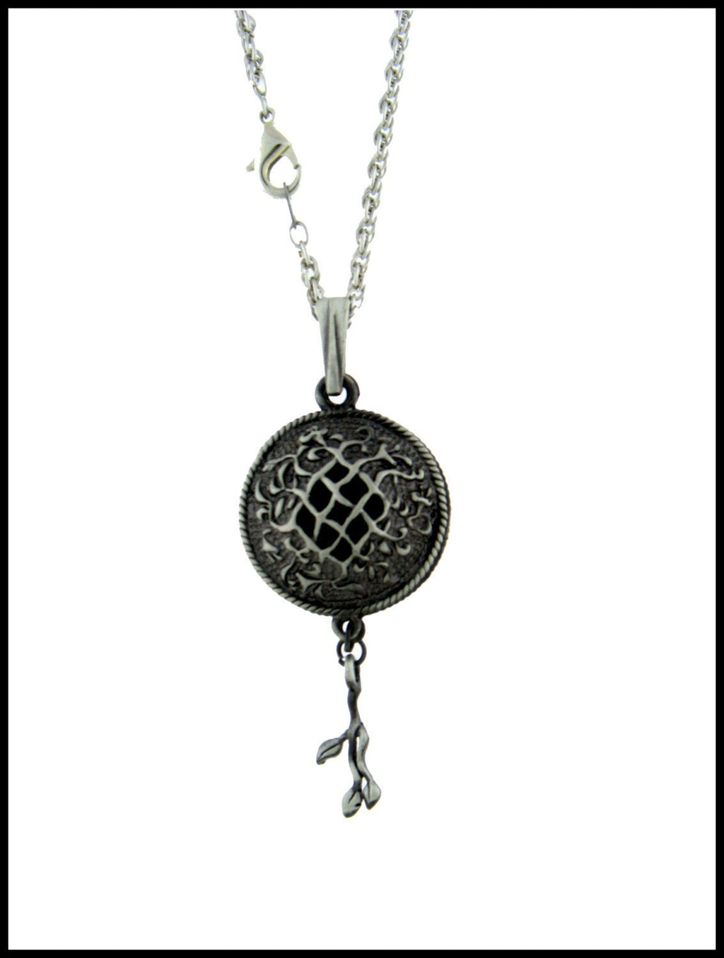 Celtic Vine Essential Oil Diffuser Necklace, JPEW5906 - Shop Palmers