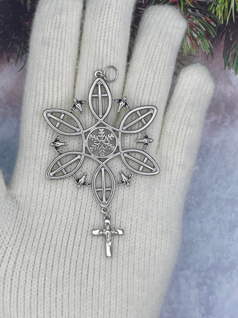 Christian Christmas SnowWonders® Snowflake Ornament, (JPEW5149) - Shop Palmers