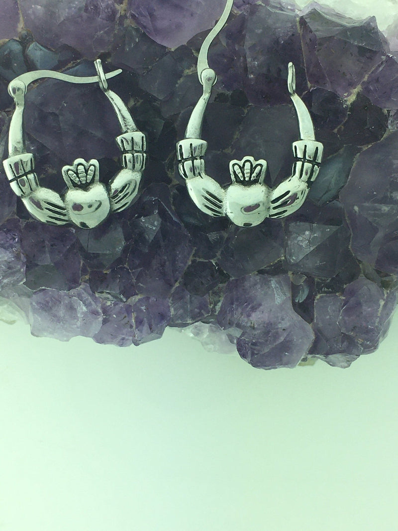 CLADDAGH Hoop Earrings, s130 - Shop Palmers