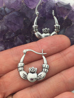 CLADDAGH Hoop Earrings, s130 - Shop Palmers