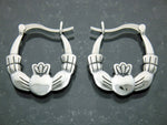 CLADDAGH Hoop Earrings, s130 - Shop Palmers