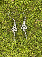 Connemara Marble Trinity Earrings, (HM156) Ireland Handmade - Shop Palmers