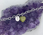 Connemara Mom/word Heart Charm bracelet (HM144) - Shop Palmers