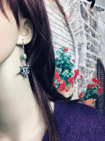 Connemara Scottish Luckenbooth Earrings (HM40) - Shop Palmers