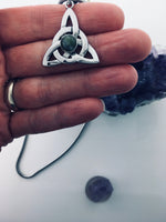Connemara Trinity Knot Necklace (HM35) - Shop Palmers