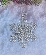 Cross SnowWonders® Snowflake Ornament, 6059 - Shop Palmers