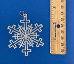 Cross SnowWonders® Snowflake Ornament, 6059 - Shop Palmers