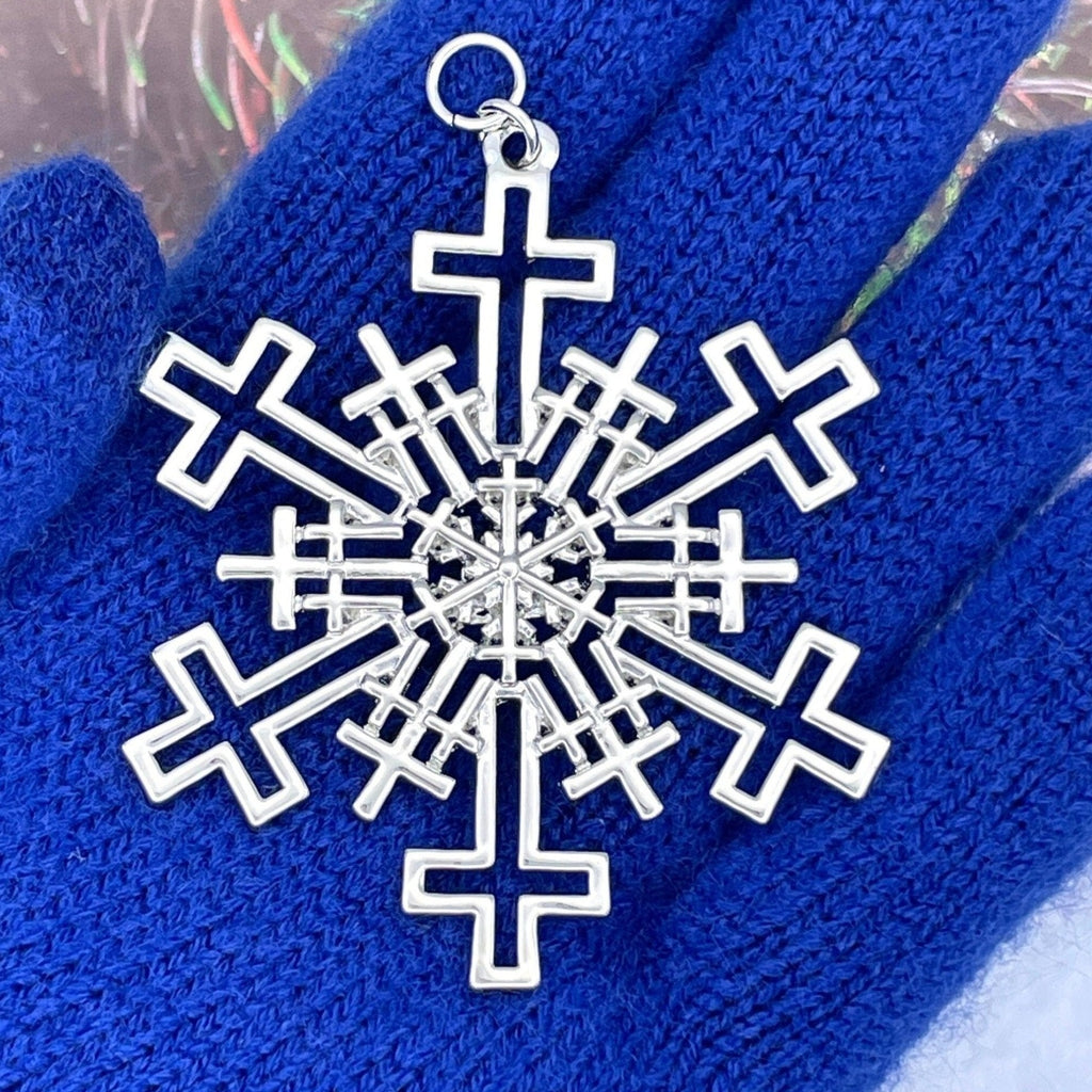 Cross SnowWonders® Snowflake Ornament, 6059 - Shop Palmers