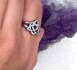 Dainty Sister's Knot Celtic Ring, (S338) - Shop Palmers