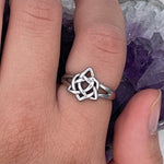Dainty Sister's Knot Celtic Ring, (S338) - Shop Palmers