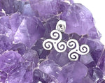 Dainty Triskelion Celtic Post Earring (S254) - Shop Palmers