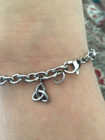 Double Trinity Charm Bracelet OR ANKLET You Pick (HM1) - Shop Palmers