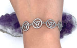 Eternity Trinity Bracelet (S373Celtic Bracelets) - Shop Palmers