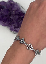 Trinity Bracelet OR ANKLET You Pick (HM158 ) Celtic Bracelets, 316 L Stainless Steel Bracelet