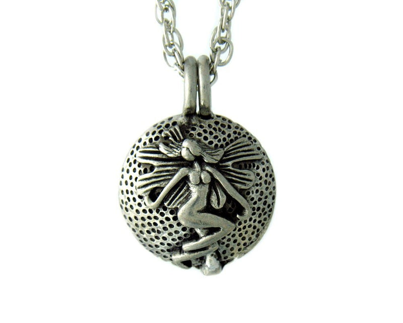 Fairy Essential Oil Diffuser Necklace, PEW529 - Shop Palmers